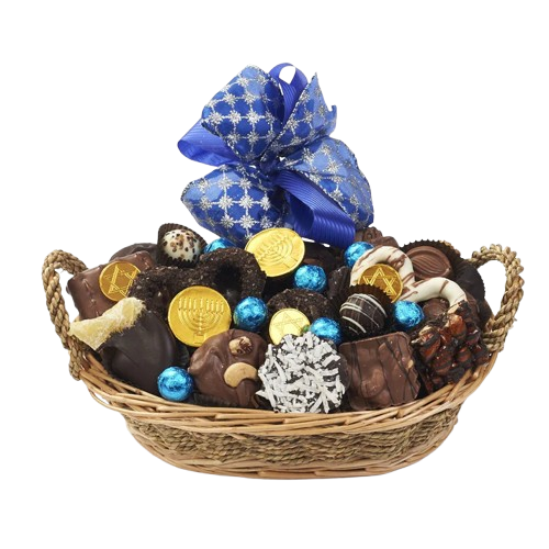 Hanukkah gift basket